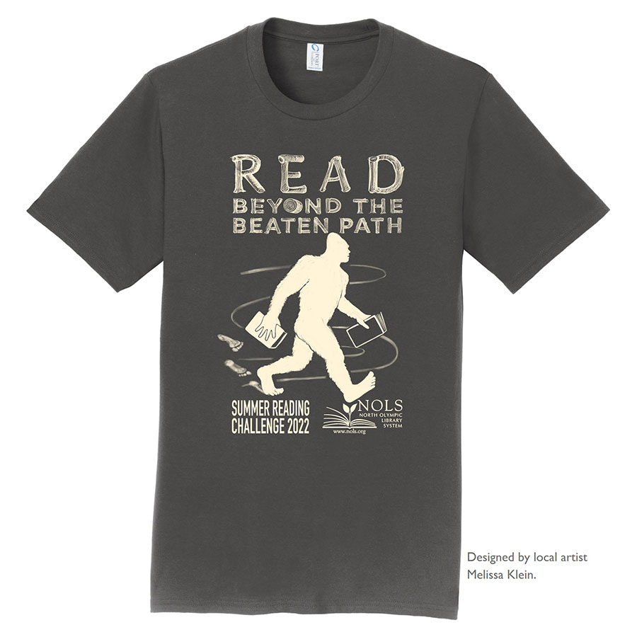 Read Beyond the Beaten Path NOLS t-shirt