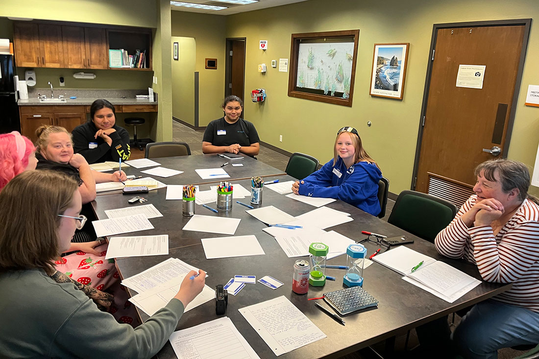 Writing Session at Forks Branch Library.