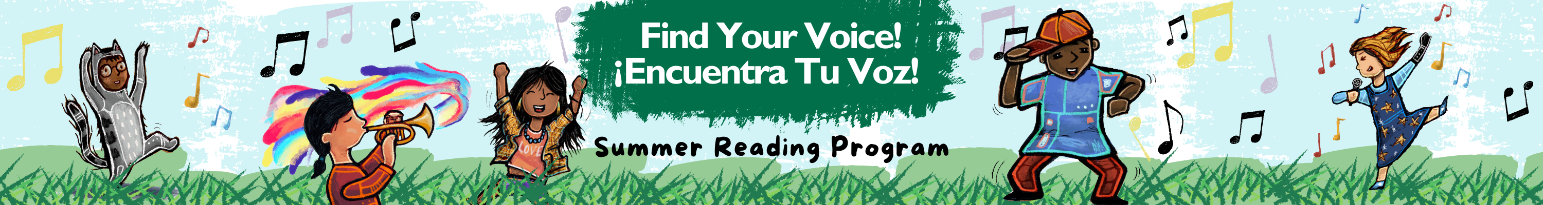 Summer Reading Program - Find Your Voice!