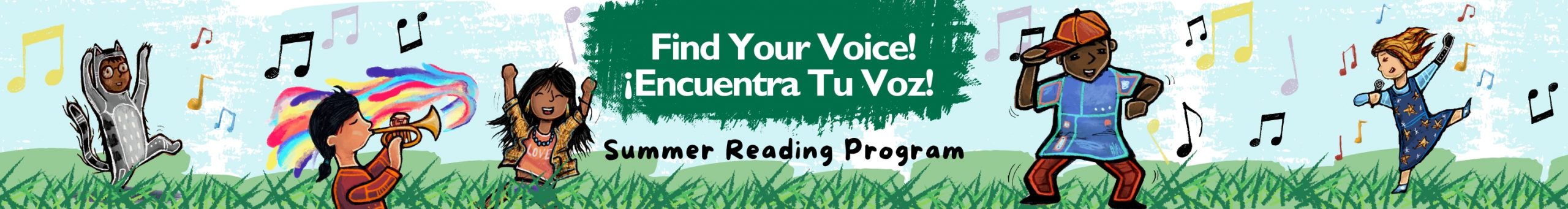 Find Your Voice. 2023 Summer Reading Program