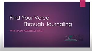 Find Your Voice Through Journaling Recording Screenshot