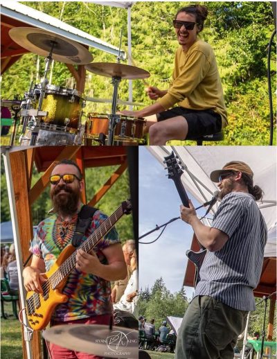 Live music by Whump, February 28 at 7pm. Whump band members.