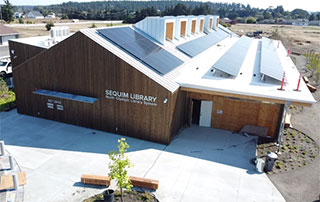 New SQ Library Aerial View