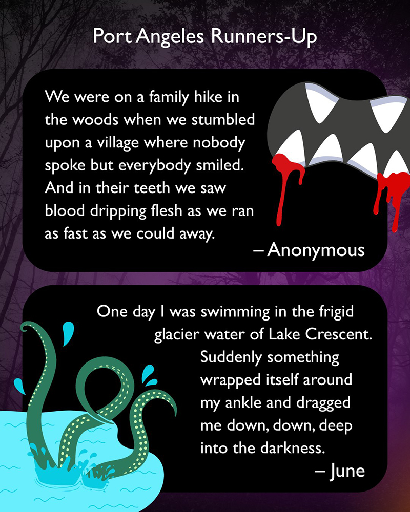 Spooky Story Contest - Port Angeles Runners-Up