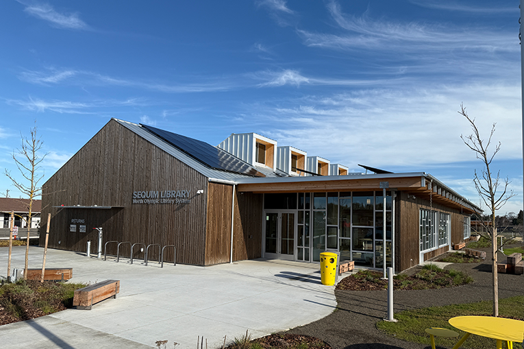 The new Sequim Library.